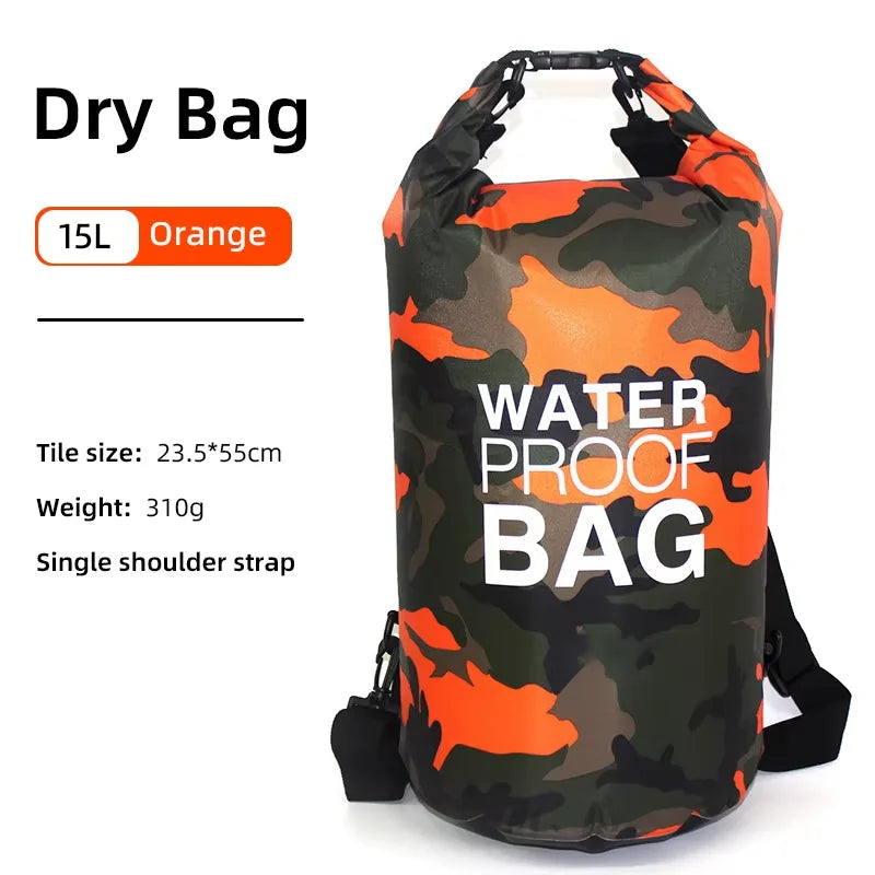 Sac À Dos Étanche 30L/15L – Kayak, Natation & Sports Outdoor