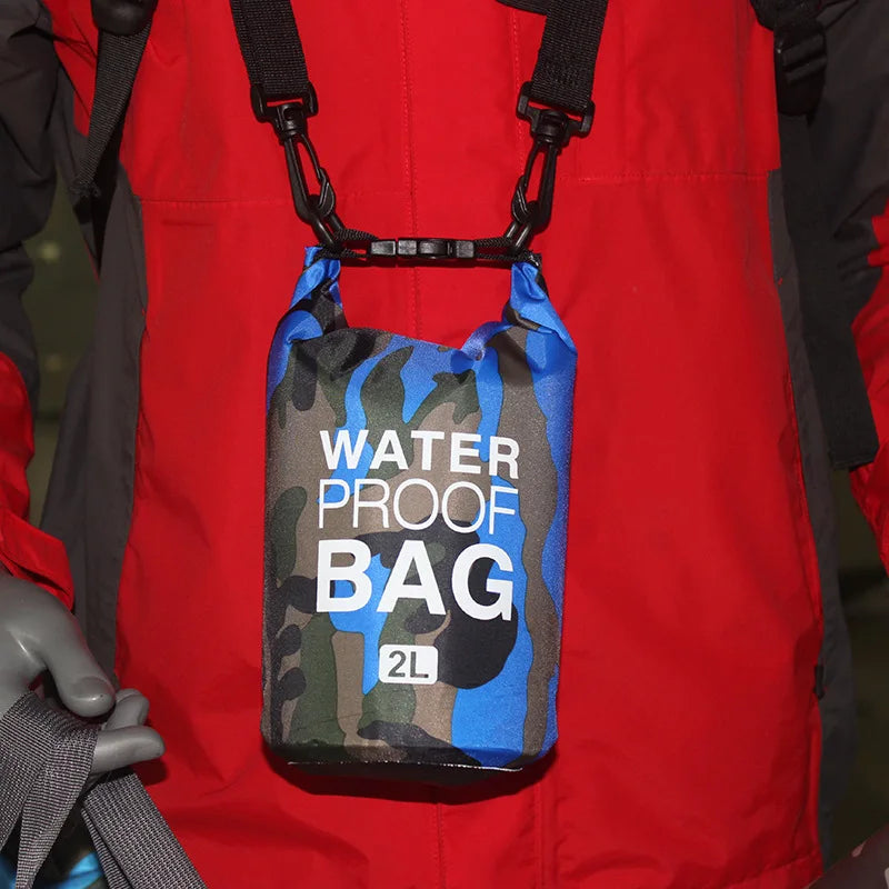 Sac Étanche Camouflage 2-30L – Plongée, Rafting & Trekking