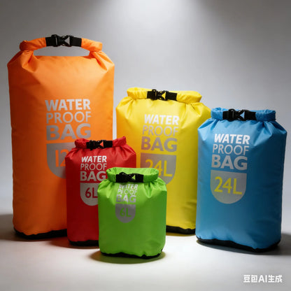 Sac Étanche 6-24L – Natation, Rafting, Kayak & Voile