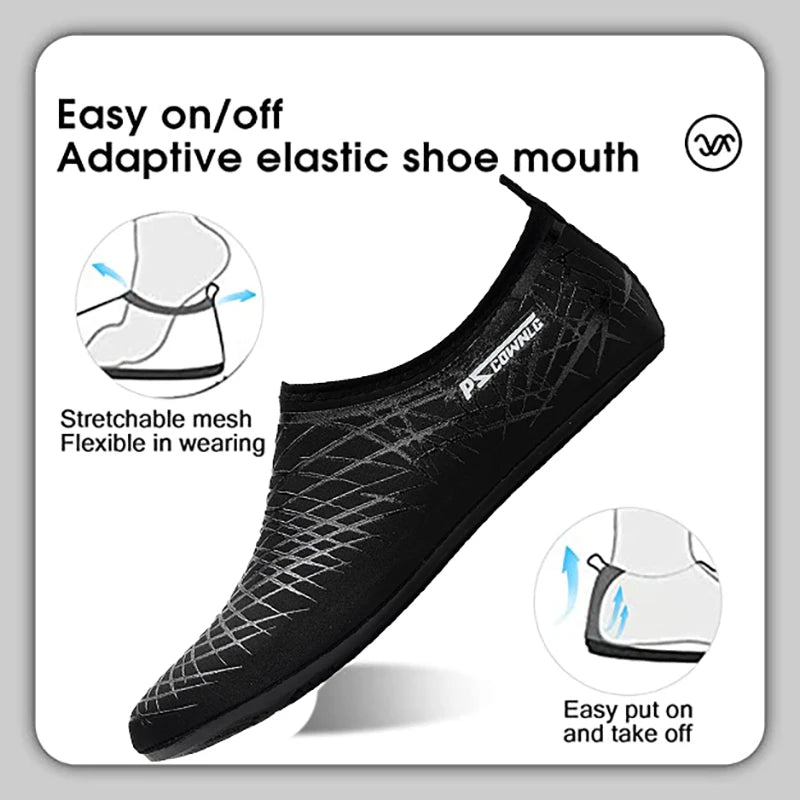 Chaussures Aquatiques Barefoot – Séchage Rapide, Yoga & Sports Nautiques