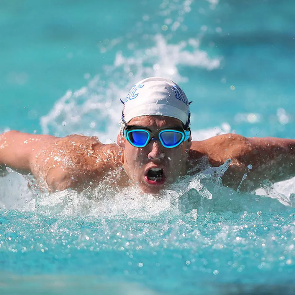 Lunettes Natation Polarisées Anti-Buée UV – Silicone Réglable