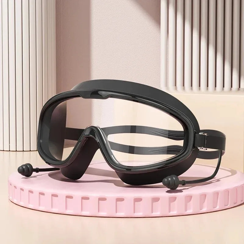 Lunettes Natation Adulte Grand Cadre – Anti-Buée & UV