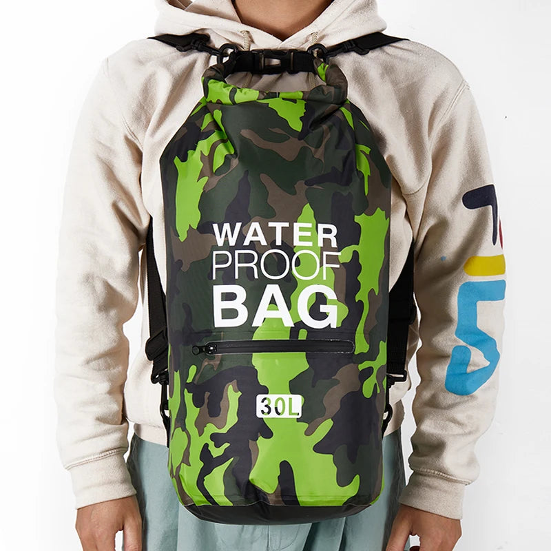 Sac À Dos Étanche 30L/15L – Kayak, Natation & Plein Air