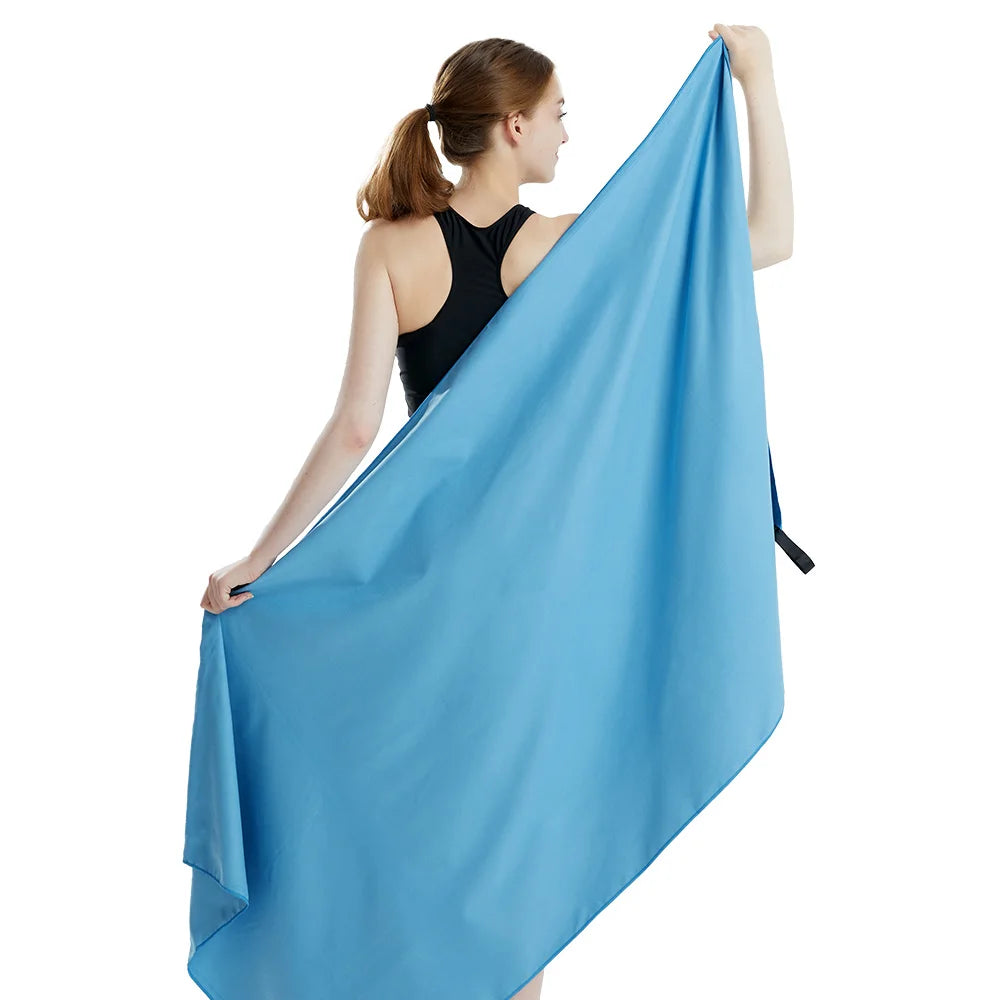 Serviette Microfibre Séchage Rapide – Plage, Yoga & Sport