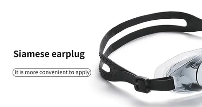 Lunettes Natation Silicone HD Anti-Buée & Imperméable Adulte