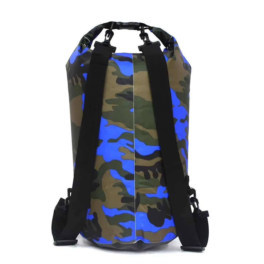 Sac Étanche Camouflage 2-30L – Plongée, Rafting & Trekking