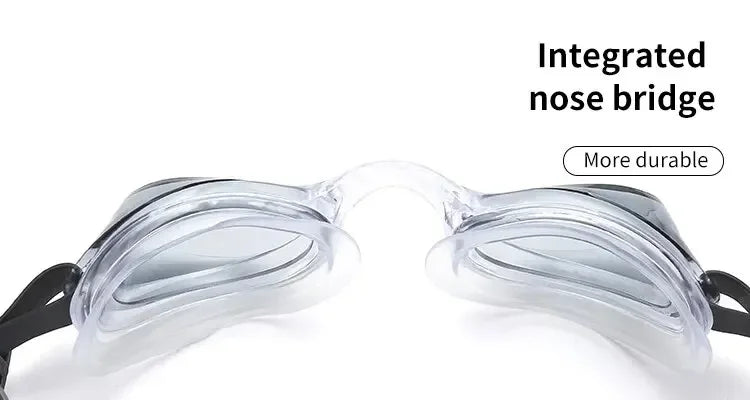 Lunettes Natation Silicone HD Anti-Buée & Imperméable Adulte