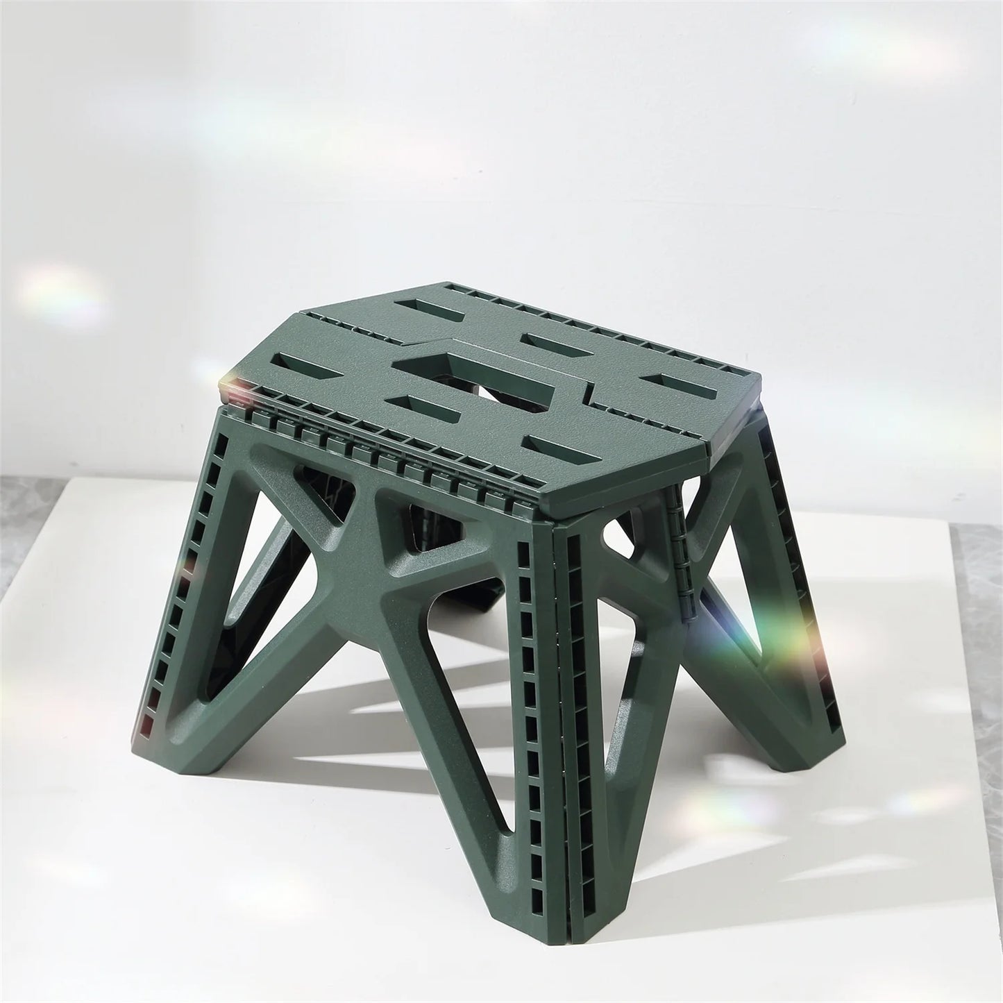 Tabouret Extérieur Pliant Portable – Solide & Multifonction