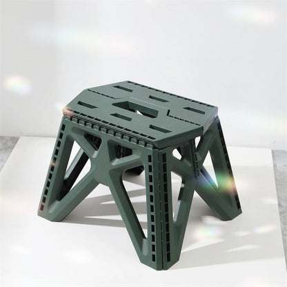 Tabouret Extérieur Pliant Portable – Solide & Multifonction
