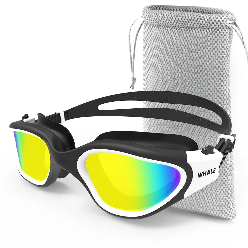 Lunettes Natation Polarisées Anti-Buée UV – Silicone Réglable