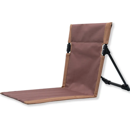 Chaise de Camping Pliable avec Coussin – Plage & Jardin