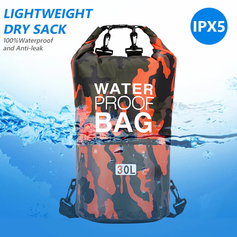 Sac À Dos Étanche 30L/15L – Kayak, Natation & Sports Outdoor