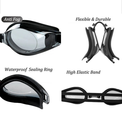 Lunettes Natation Myopie Anti-Buée UV – Hommes & Femmes