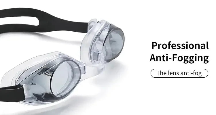 Lunettes Natation Silicone HD Anti-Buée & Imperméable Adulte