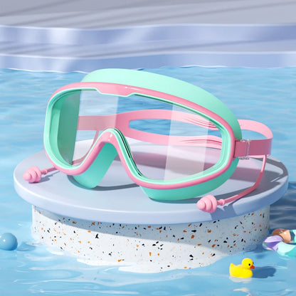 Lunettes Natation Enfant Anti-Buée UV – Grand Cadre HD