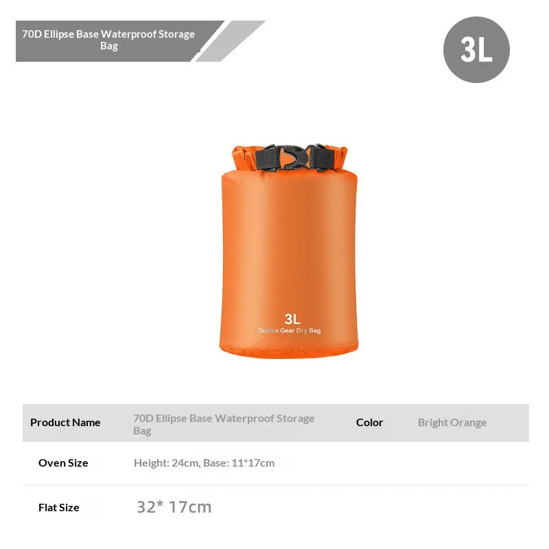 Sac Étanche Ultraléger 3L–35L – Outdoor, Natation & Kayak