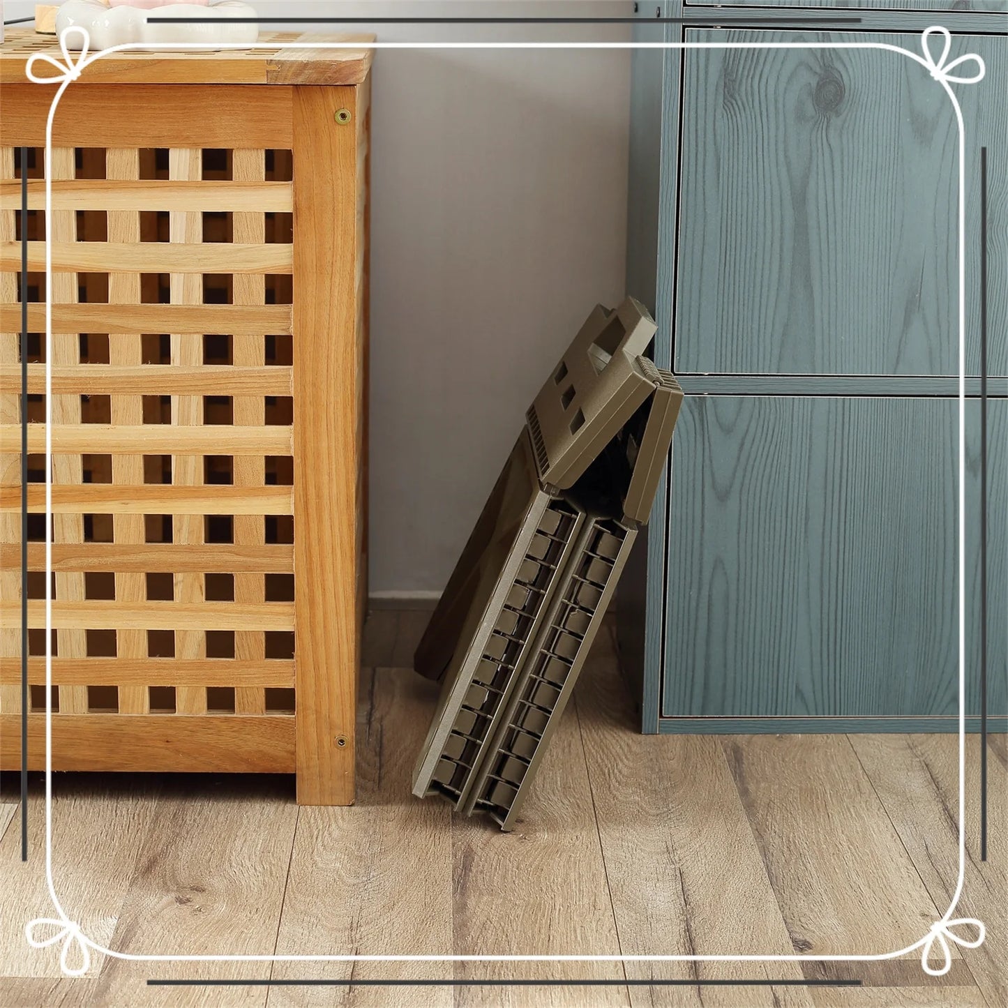 Tabouret Extérieur Pliant Portable – Solide & Multifonction