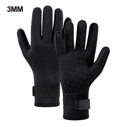 Gants Néoprène 3mm Plongée Anti-Coupures – Surf & Kayak