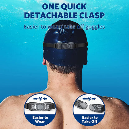 Lunettes Natation Professionnelles Anti-Buée UV – Adultes