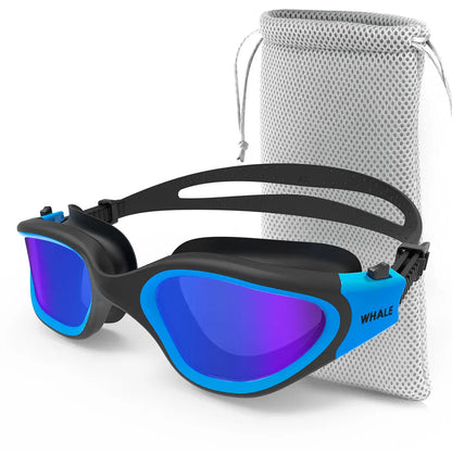Lunettes Natation Polarisées Anti-Buée UV – Silicone Réglable