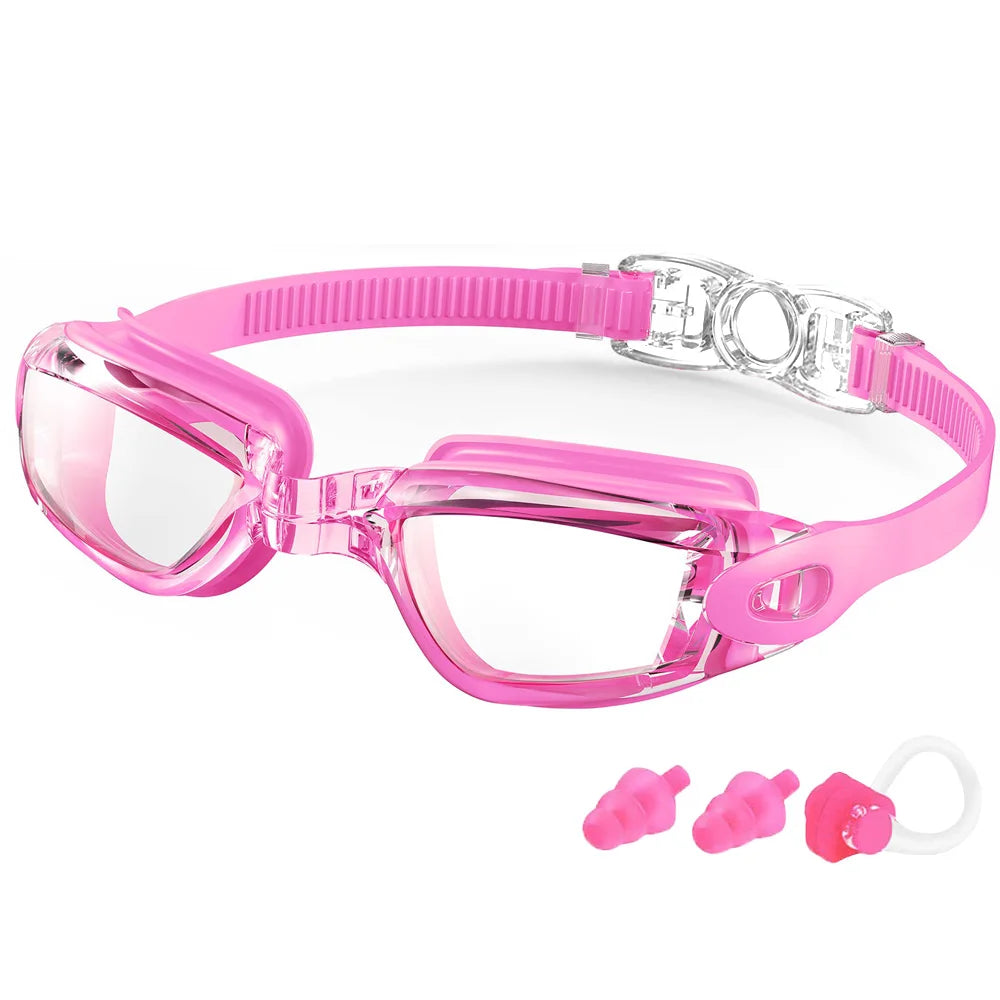 Lunettes Natation Professionnelles Anti-Buée UV – Adultes