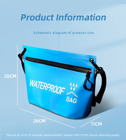 Sac Imperméable 5L – Natation, Rafting, Kayak & Randonnée