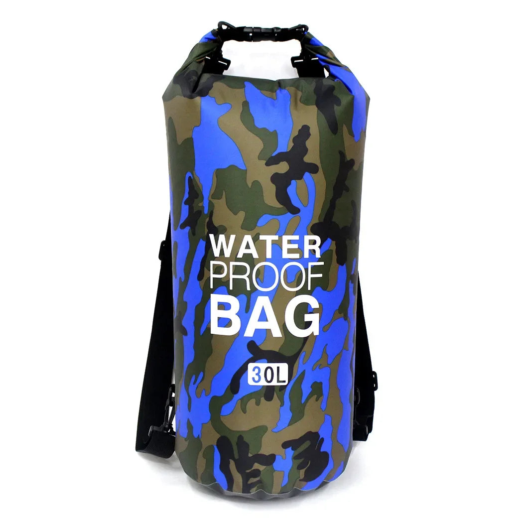 Sac Étanche Camouflage 2-30L – Plongée, Rafting & Trekking