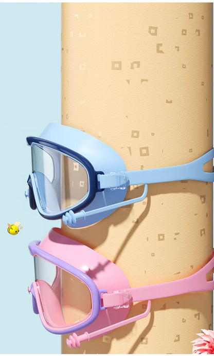 Lunettes Natation Enfant Anti-Buée UV – Grand Cadre HD