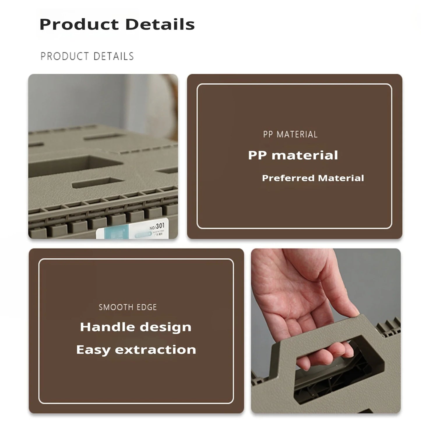 Tabouret Extérieur Pliant Portable – Solide & Multifonction