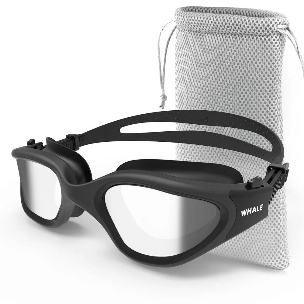 Lunettes Natation Polarisées Anti-Buée UV – Silicone Réglable