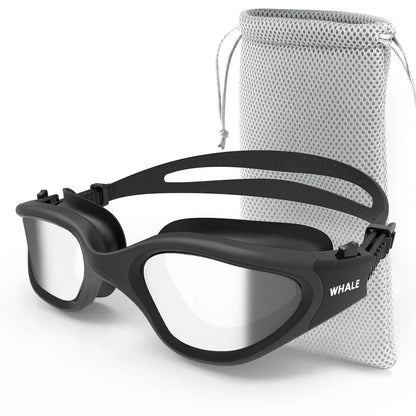 Lunettes Natation Polarisées Anti-Buée UV – Silicone Réglable