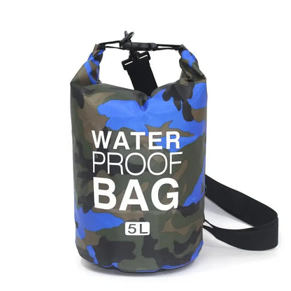 Sac Étanche Camouflage 2-30L – Plongée, Rafting & Trekking