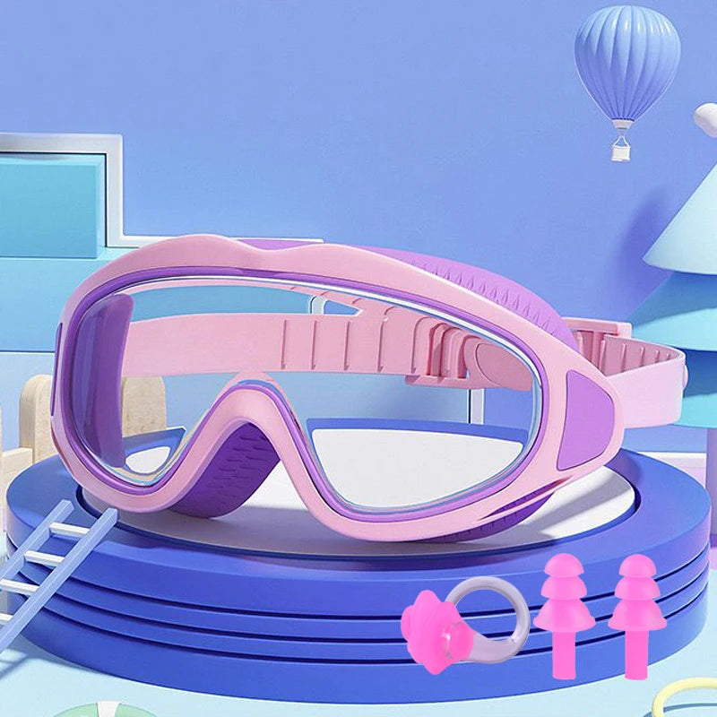 Lunettes Natation Enfant Anti-Buée & UV – Piscine & Mer