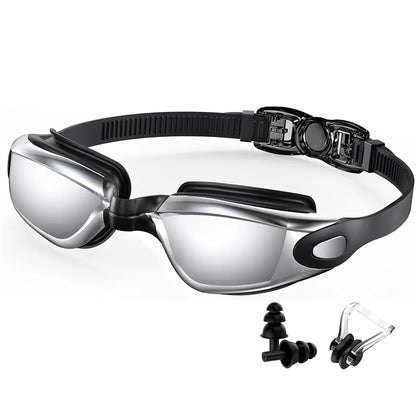Lunettes Natation Professionnelles Anti-Buée UV – Adultes