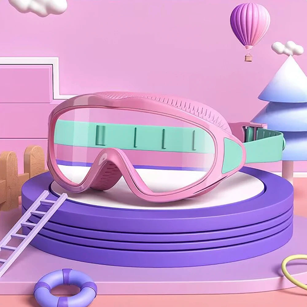 Lunettes Natation Enfant Grand Angle Étanches – UV & Anti-Buée
