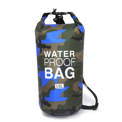 Sac Étanche Camouflage 2-30L – Plongée, Rafting & Trekking