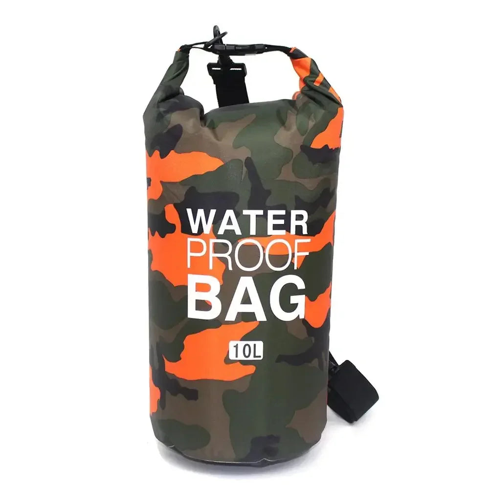 Sac Étanche Camouflage 2-30L – Plongée, Rafting & Trekking