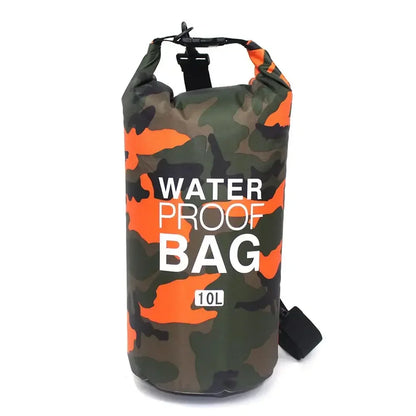 Sac Étanche Camouflage 2-30L – Plongée, Rafting & Trekking