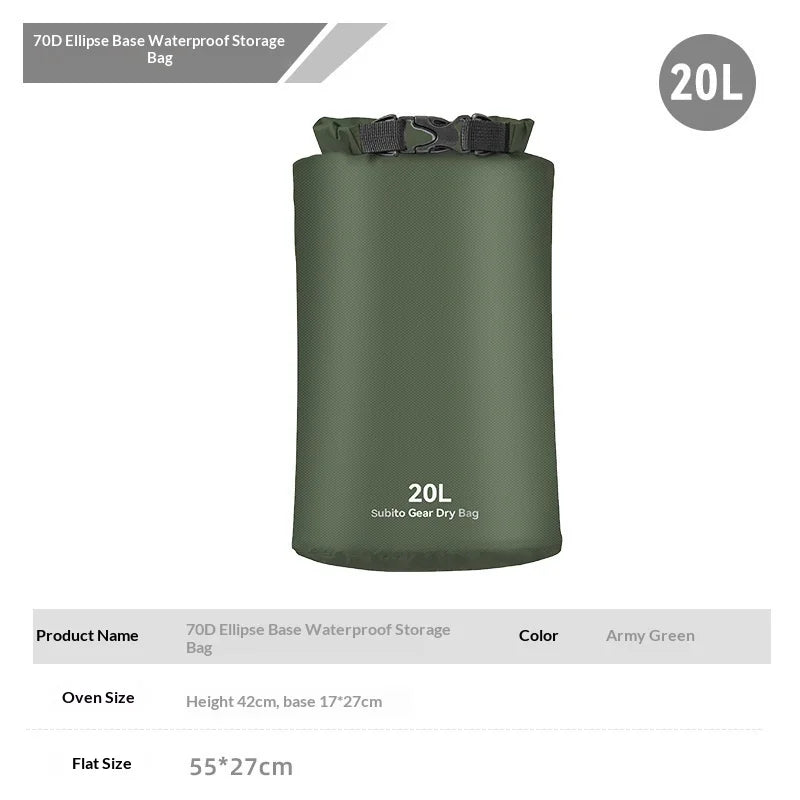 Sac Étanche Ultraléger 3L–35L – Outdoor, Natation & Kayak