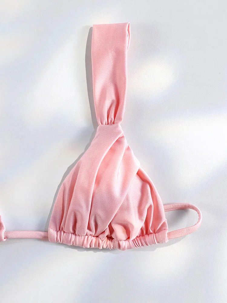 Ensemble Bikini Femme Micro Triangle – Sexy & Élégant