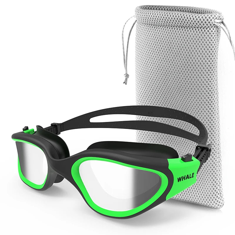 Lunettes Natation Polarisées Anti-Buée UV – Silicone Réglable