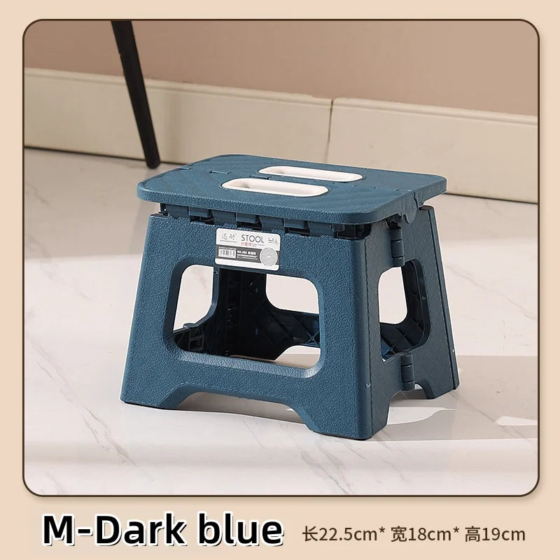 Tabouret Pliant Léger Multifonctionnel – Repose-Pieds Antidérapant