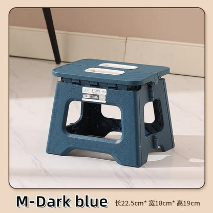 Tabouret Pliant Léger Multifonctionnel – Repose-Pieds Antidérapant