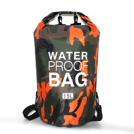 Sac Étanche Camouflage 2-30L – Plongée, Rafting & Trekking