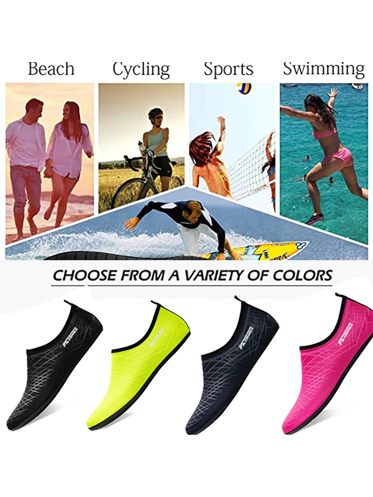 Chaussures Aquatiques Barefoot – Séchage Rapide, Yoga & Sports Nautiques