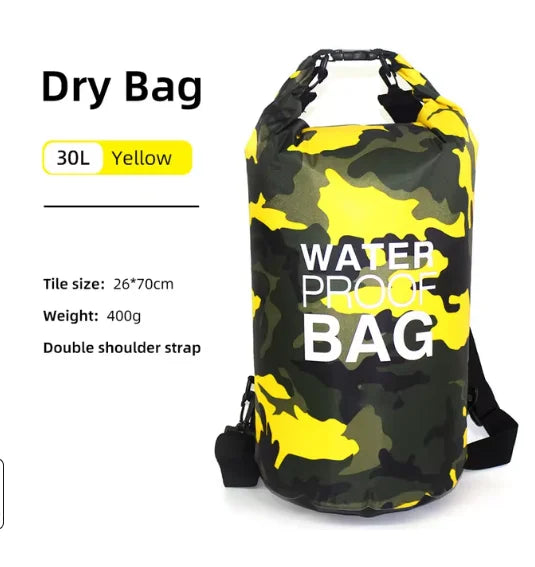 Sac À Dos Étanche 30L/15L – Kayak, Natation & Sports Outdoor