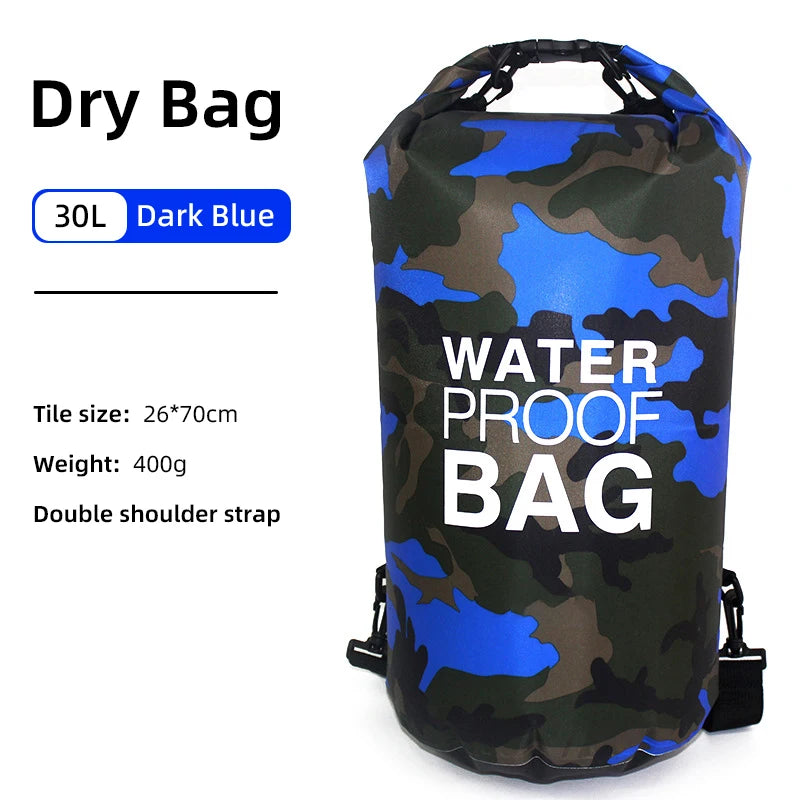 Sac À Dos Étanche 30L/15L – Kayak, Natation & Sports Outdoor