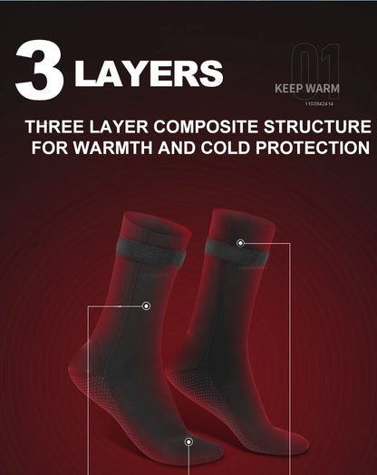 Chaussettes Néoprène Plongée 3-5mm – Surf, Plage & Mer