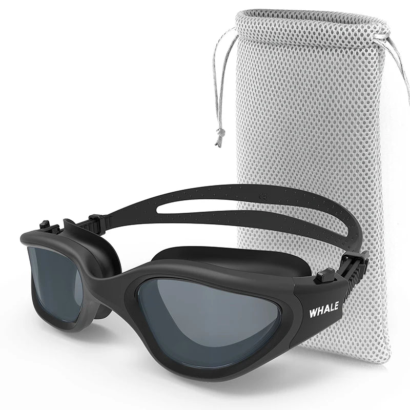 Lunettes Natation Polarisées Anti-Buée UV – Silicone Réglable