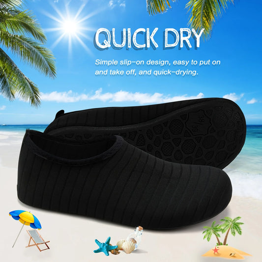 Chaussons Aquatiques Antidérapants Pied Nus – Plage & Natation